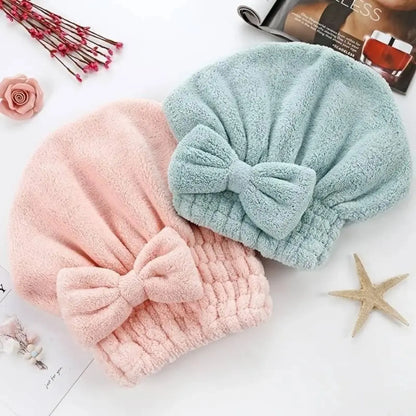 🔥Women's super absorbent and quick-drying hair drying cap