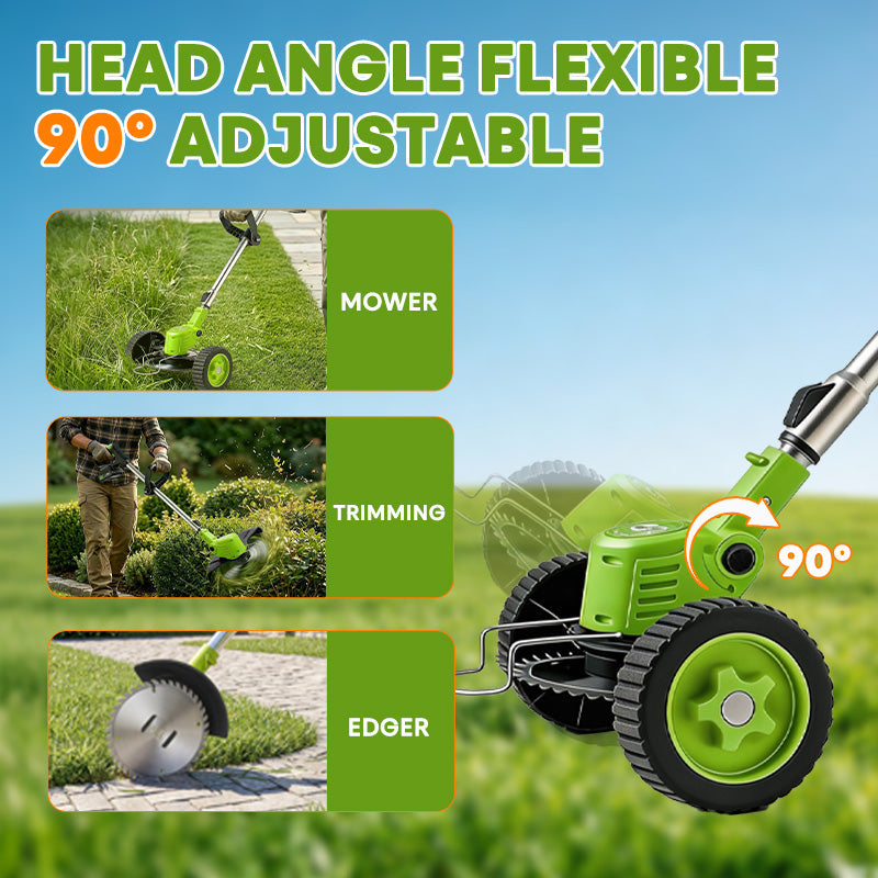 🔥3 In 1 Cordless Grass Trimmer,Weed Eater and Edger