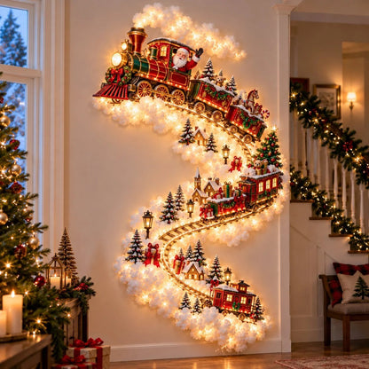 🎄✨ Wall light “Enchanted Christmas Trail” | A touch of Christmas magic after dark