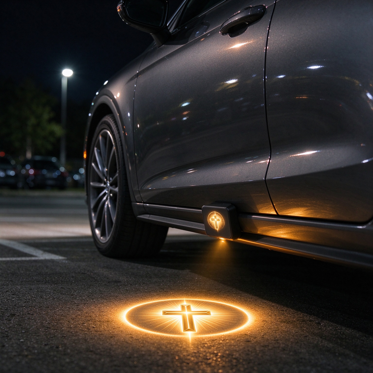 🎅Christian Car Door Projector Light（2PCS）✨