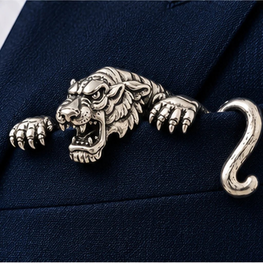 📛Luxury Sculpted Animal Brooch – Premium Statement Piece for Men & Women’s Suits & Blazers
