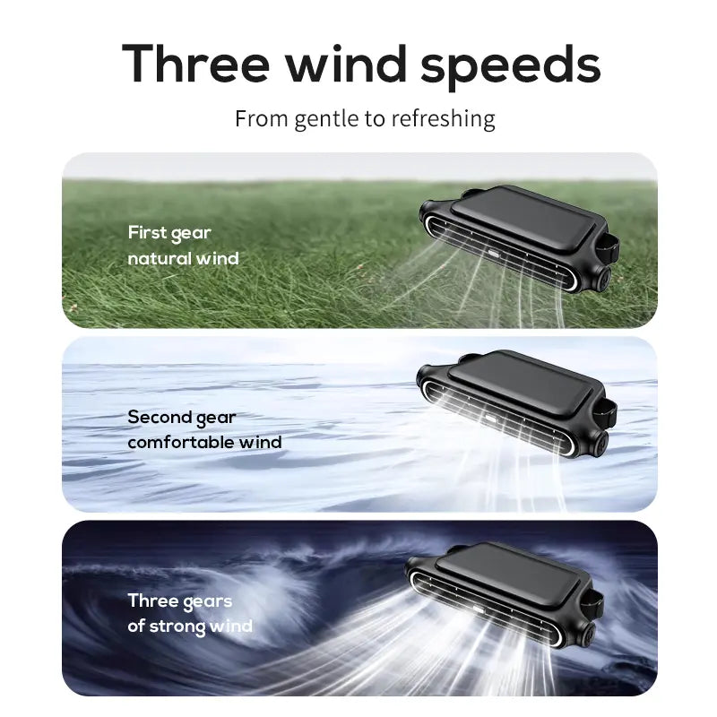 🚗 Car Seat Velcro Fan – Portable & Adjustable, Stays in Place