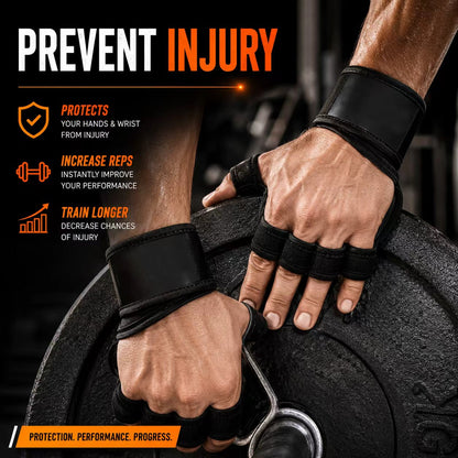New Ventilated Weight Lifting Workout Gloves