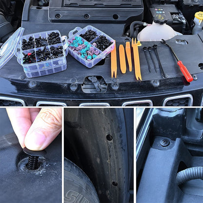 🚗50% OFF TODAY🔧725PCS Car Retainer Clip Kit with Remover 🧰