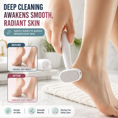 🦶 Dual-Sided Foot Callus Remover – Smooth Rough Heels with Simple At-Home Care