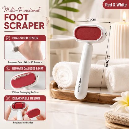 🦶 Dual-Sided Foot Callus Remover – Smooth Rough Heels with Simple At-Home Care