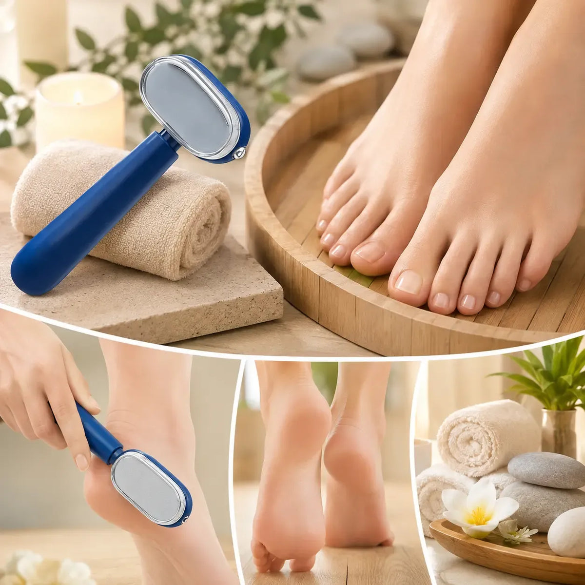 🦶 Dual-Sided Foot Callus Remover – Smooth Rough Heels with Simple At-Home Care