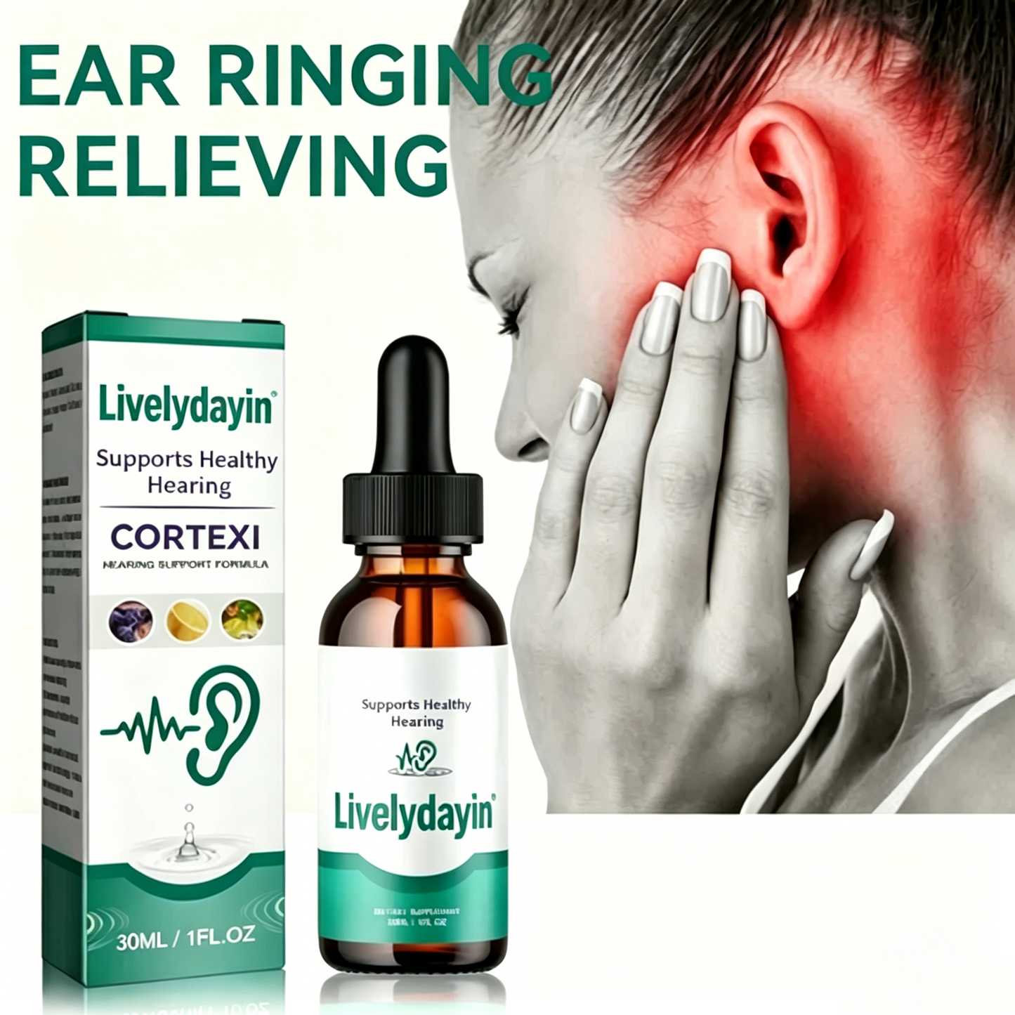 2026 New Upgrade👂Tinnitus Ear Drops — Cleans Earwax, Relieves Tinnitus
