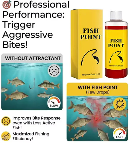 🎣 Concentrated Fish Attractant Liquid – Fast-Acting Red Worm Formula