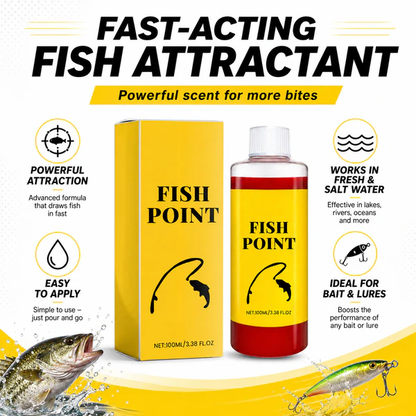 🔥Red Worm Fish Attractant – Fast-Action Liquid Bait Booster