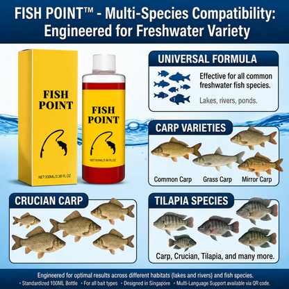 🔥Red Worm Fish Attractant – Fast-Action Liquid Bait Booster