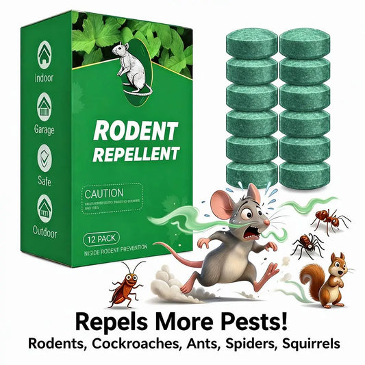 🔥50% OFF🔥12-tablet pack of insect/rodent repellent tablets, Safe for Indoor & Outdoor Use
