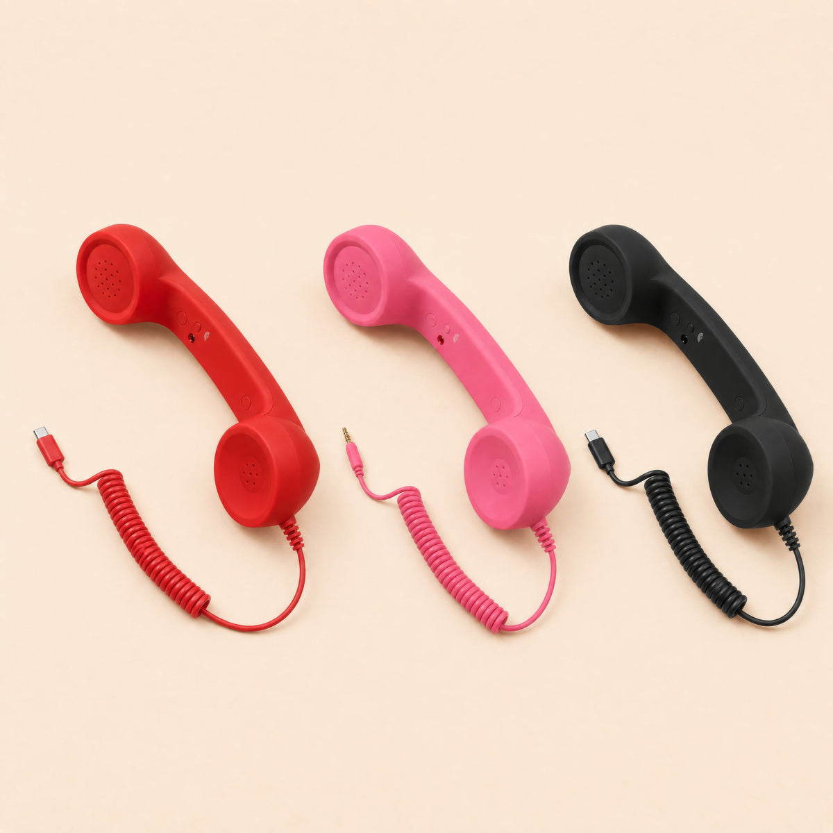 ☎️Retro Phone Handset for Smartphones – Classic Wired Calling Accessory
