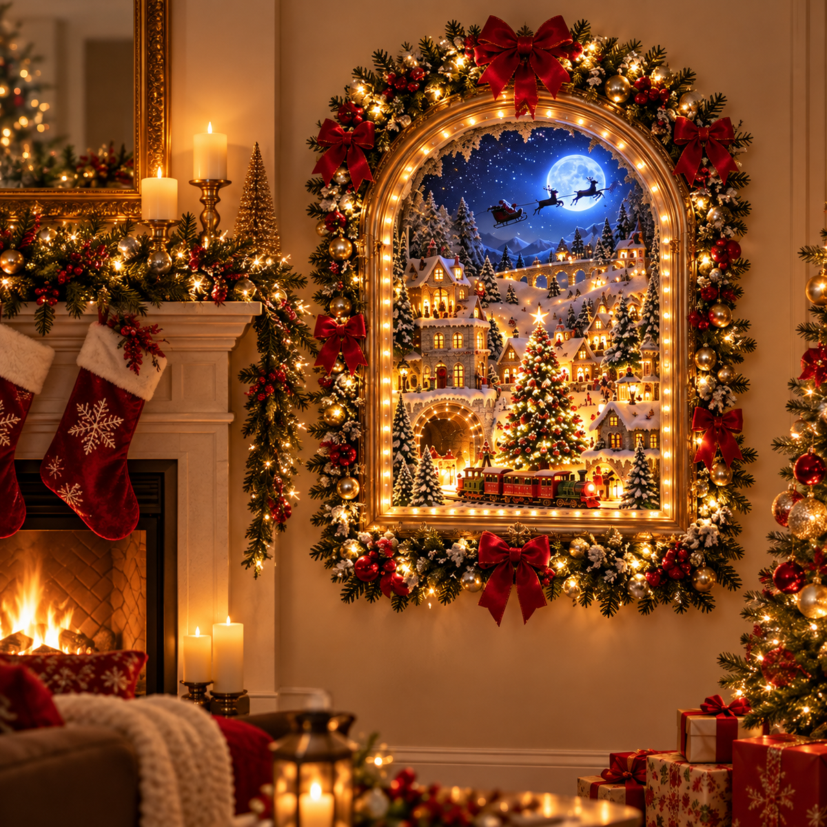 ✨The Christmas Portal – Animated Christmas Village