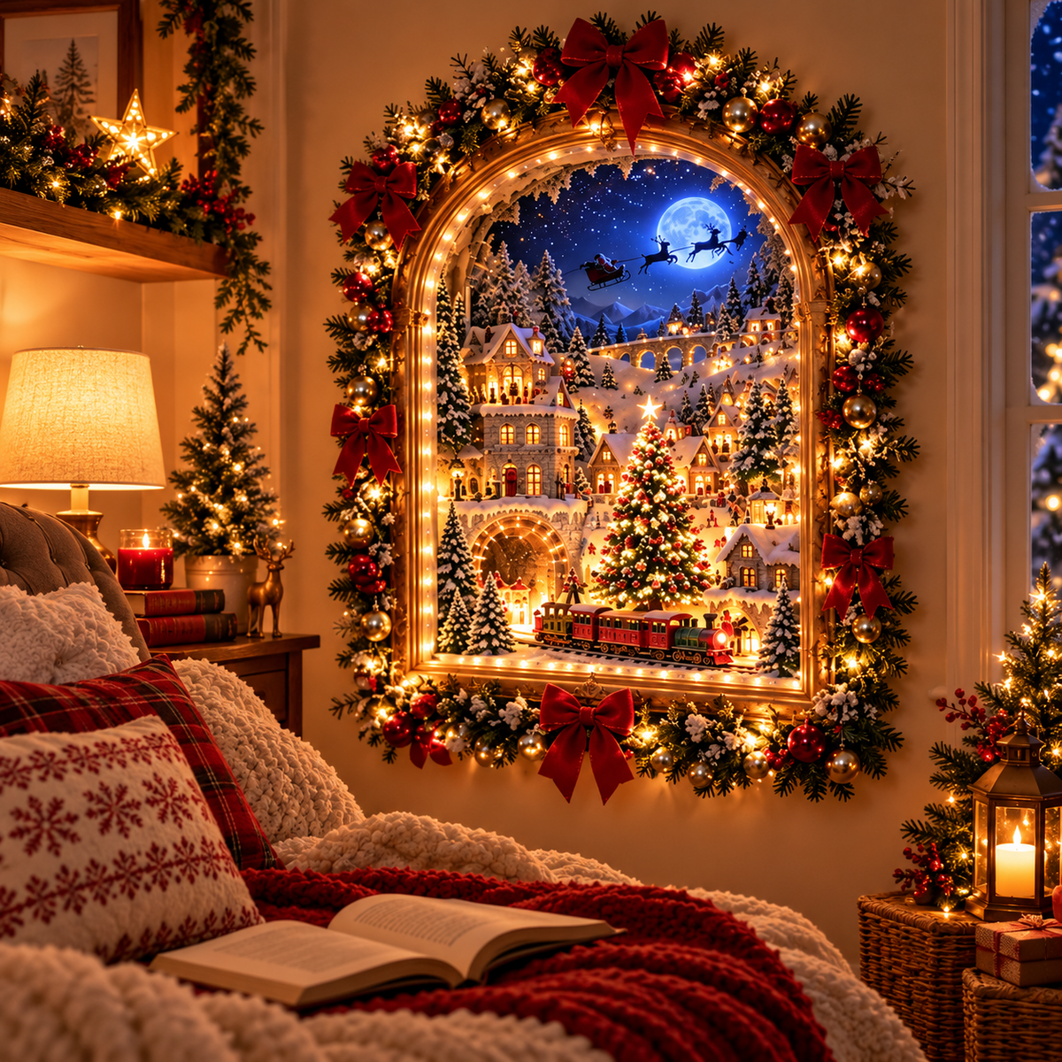 ✨The Christmas Portal – Animated Christmas Village