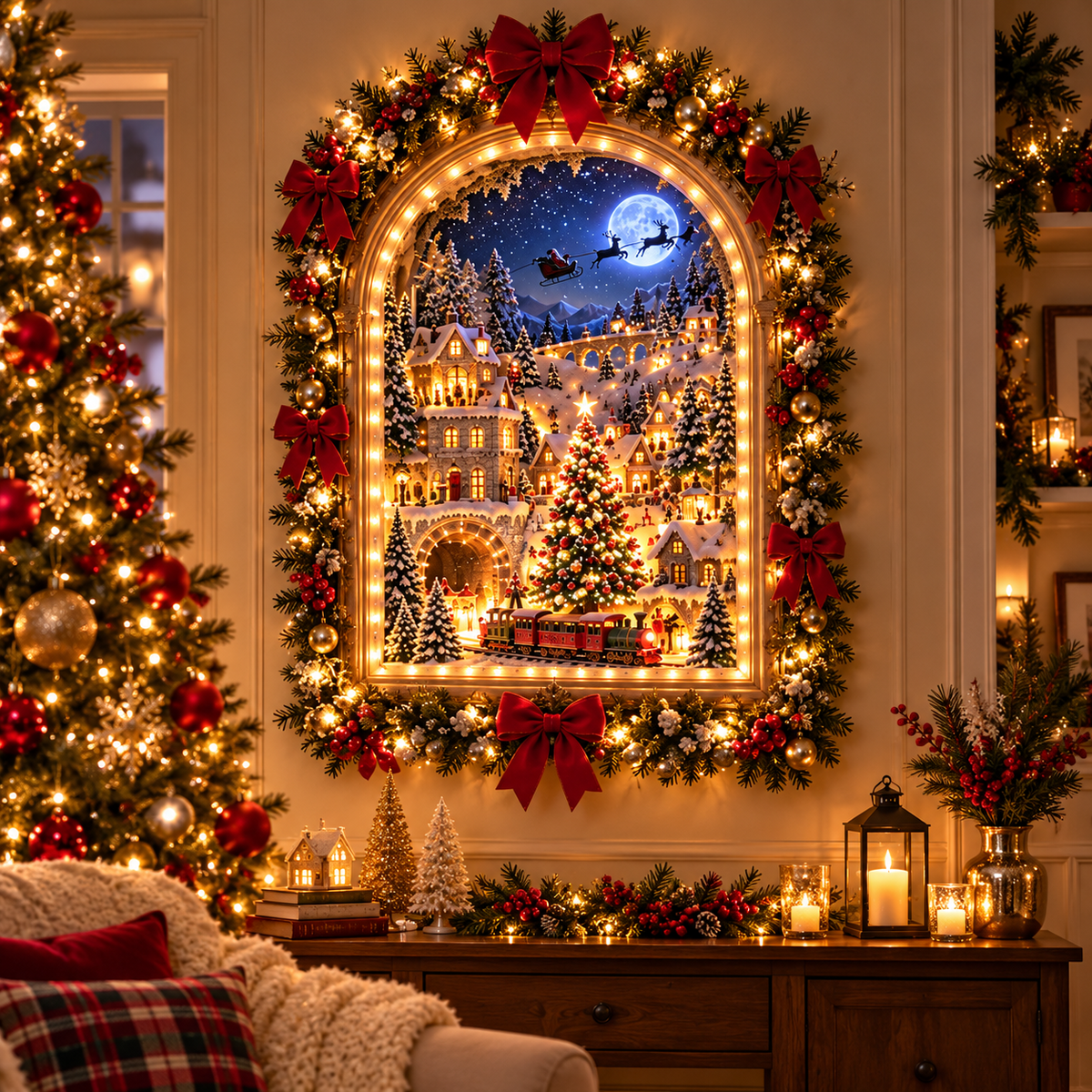 ✨The Christmas Portal – Animated Christmas Village