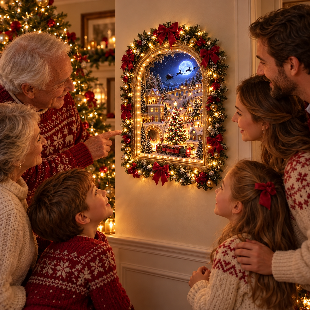 ✨The Christmas Portal – Animated Christmas Village