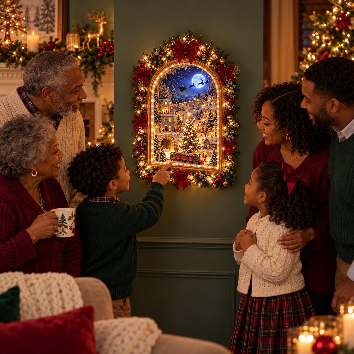 ✨The Christmas Portal – Animated Christmas Village