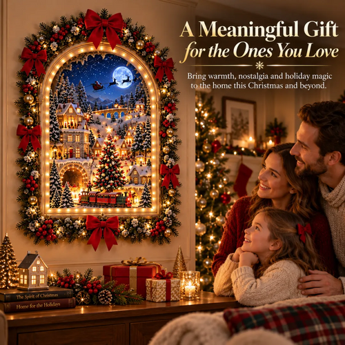 ✨The Christmas Portal – Animated Christmas Village