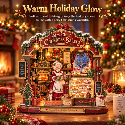 🧵 Grandma’s Cozy Quilt Shop DIY Kit 🎄 | Light-Up Christmas Miniature | Build Your Own Holiday Tradition