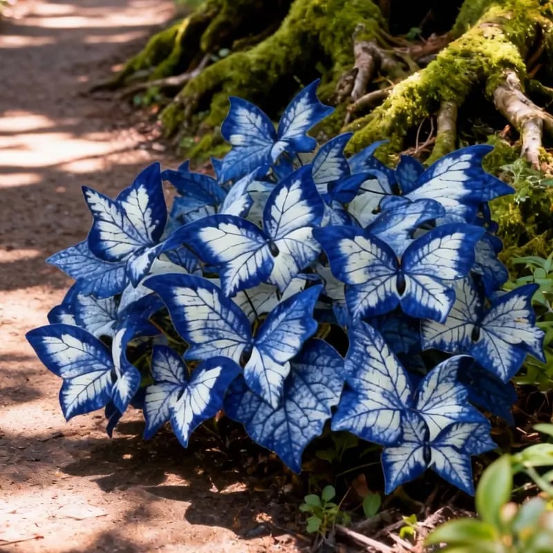 🔥Last Day: BUY 3 GET 1 FREE - 🍃🦋 Butterfly Leaf Hosta Seeds: Add a Touch of Whimsy to Your Garden!(🌿1 pack = 100 Seeds)