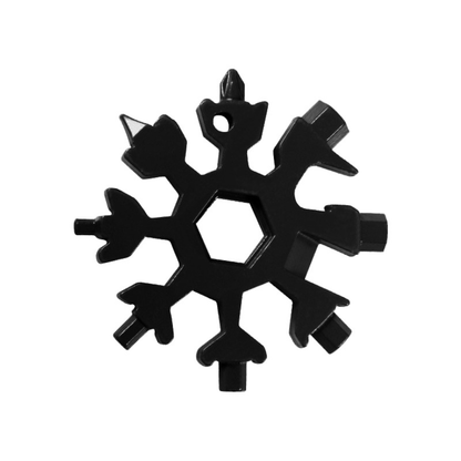 🔧 18-in-1 Snowflake Multi-Tool Wrench | Compact EDC Tool