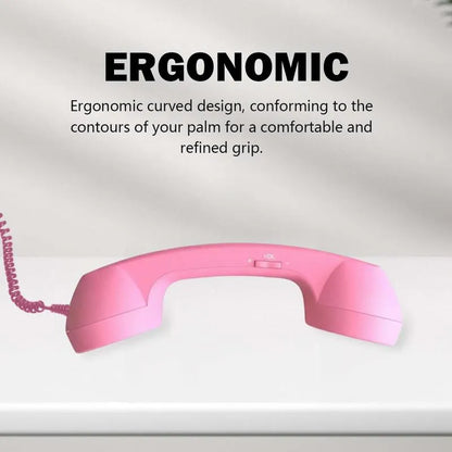 📞Retro telephone handset with Type-C interface