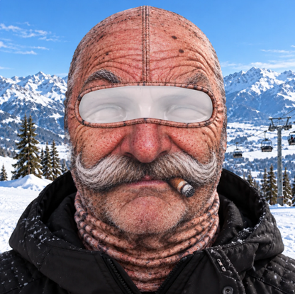 Custom Funny Ski Mask - Personalized Birthday Gifts For Ski Lovers - Born For The Slopes