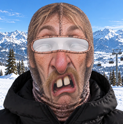 Custom Funny Ski Mask - Personalized Birthday Gifts For Ski Lovers - Born For The Slopes