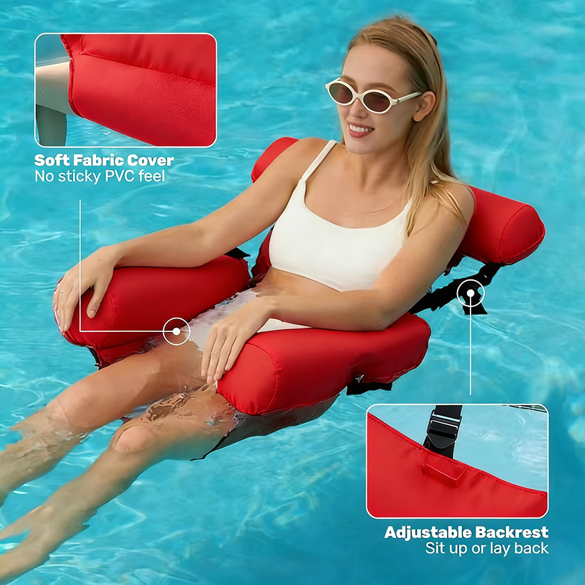 Inflatable Pool Floats Adult,Floating Lounge Chairs