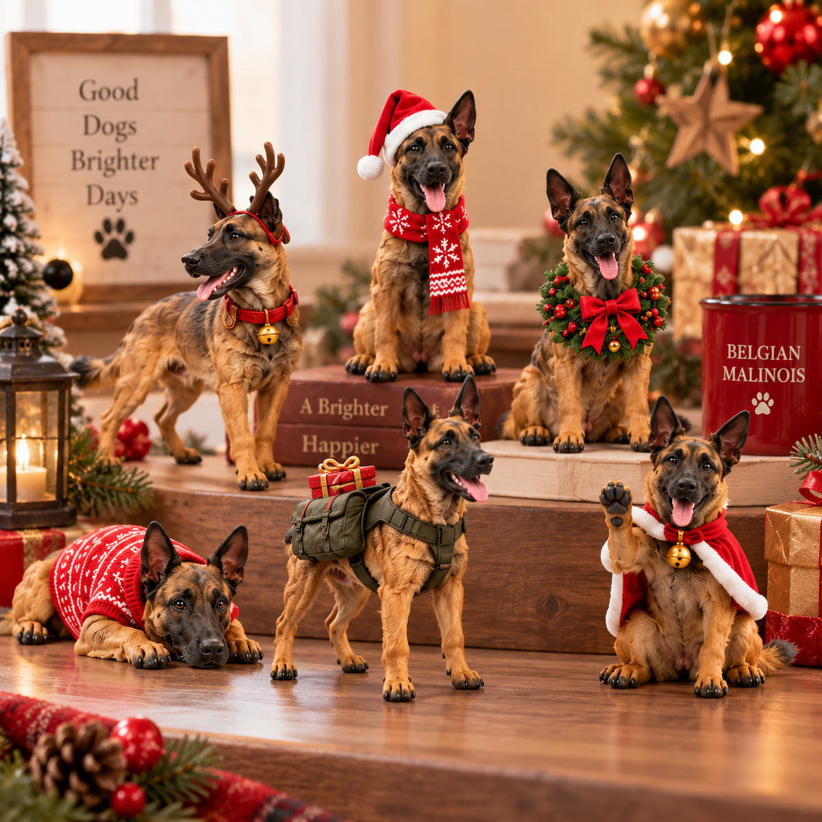 🔥New 24 Days of Belgian Malinois Joy — 24 Unique Collectible Figurines🎉