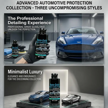 🚗 9H Nano Ceramic Coating for Cars – Deep Gloss & Water Beading ✨