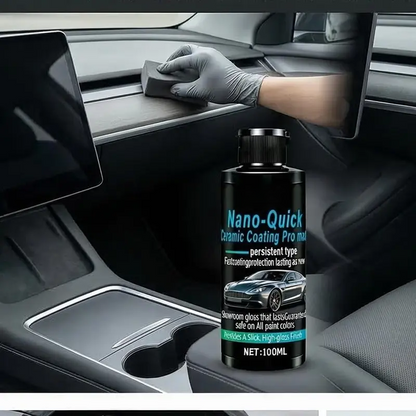 🚗 9H Nano Ceramic Coating for Cars – Deep Gloss & Water Beading ✨
