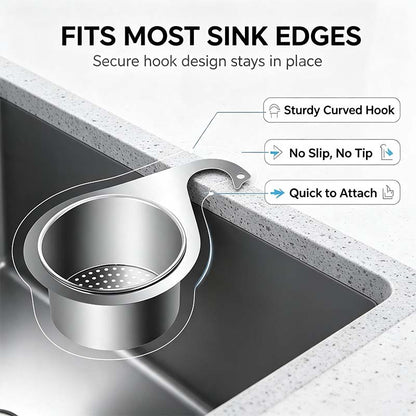 BUY 1 GET 1 FREE💧Stainless Steel Swan Sink Strainer Basket🦢💧