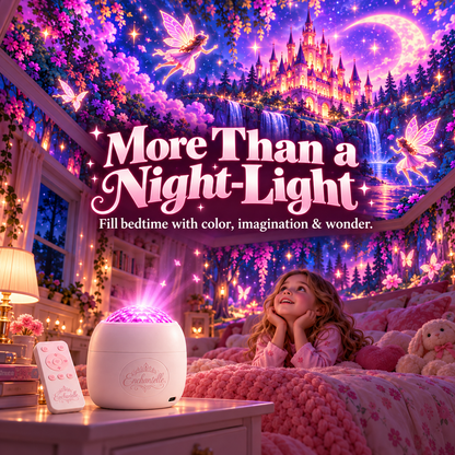 ✨ DreamScape Room Projector – Turn Walls & Ceilings Into a Magical Fantasy World 🌌🏰
