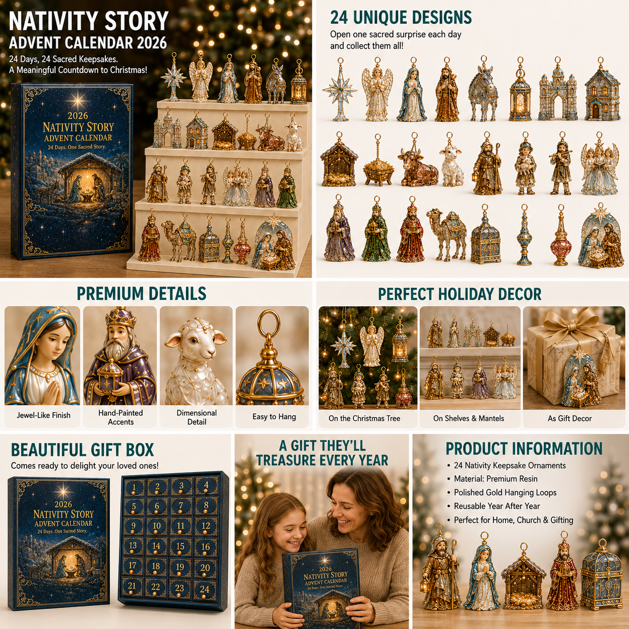 ⏰ Selling Fast! 2026 Jesus Advent Calendar ✨ A Meaningful Christmas Countdown