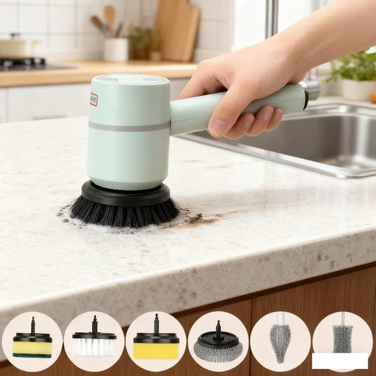 🔥Multi Functional Kitchen Dishwashing-Rechargeable Durable Battery Life