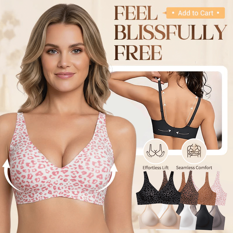 🎁Last Day Buy 1 Get 1 Free🔥Super Firming Wire-Free Push Up V-Neck Bra