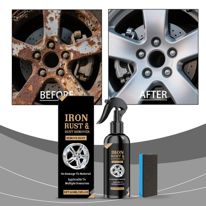 🔥Automotive Rust Remover Spray 120ML 🚗 Fast & Effective Metal Cleaner