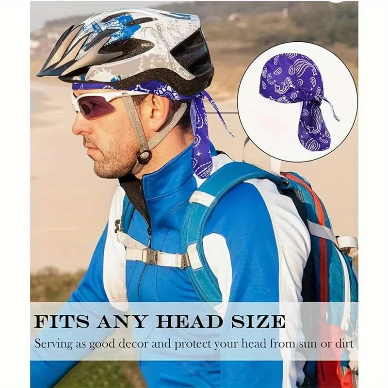 ✨Paisley Cooling Headscarf Cap