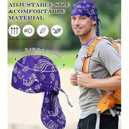 ✨Paisley Cooling Headscarf Cap