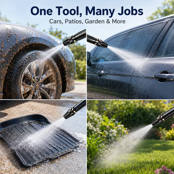 🔥LAST DAY 55% OFF - Home High-Pressure Car Wash Water Gun