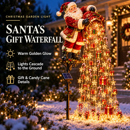 🔥Christmas Starlight Cascade – Solar LED Garden Stake Lights