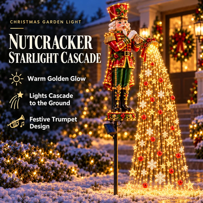 🔥Christmas Starlight Cascade – Solar LED Garden Stake Lights