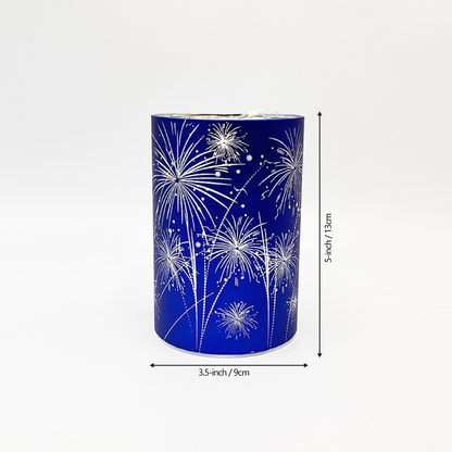 🔥Celebration Firework Lanterns – Premium Patriotic Red, White & Blue Trio