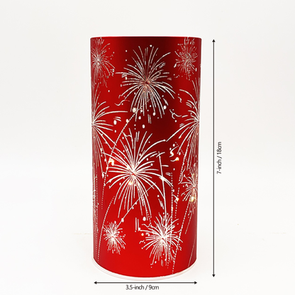 🔥Celebration Firework Lanterns – Premium Patriotic Red, White & Blue Trio