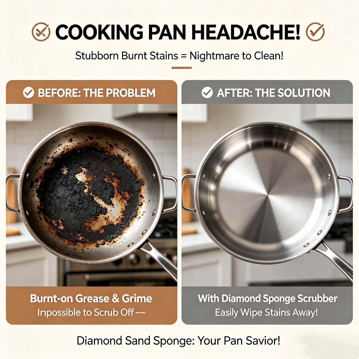 🧽49% OFF This Week Promotions🎉-Brown Sponge Scrubber