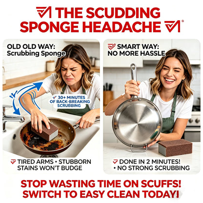 🧽49% OFF This Week Promotions🎉-Brown Sponge Scrubber