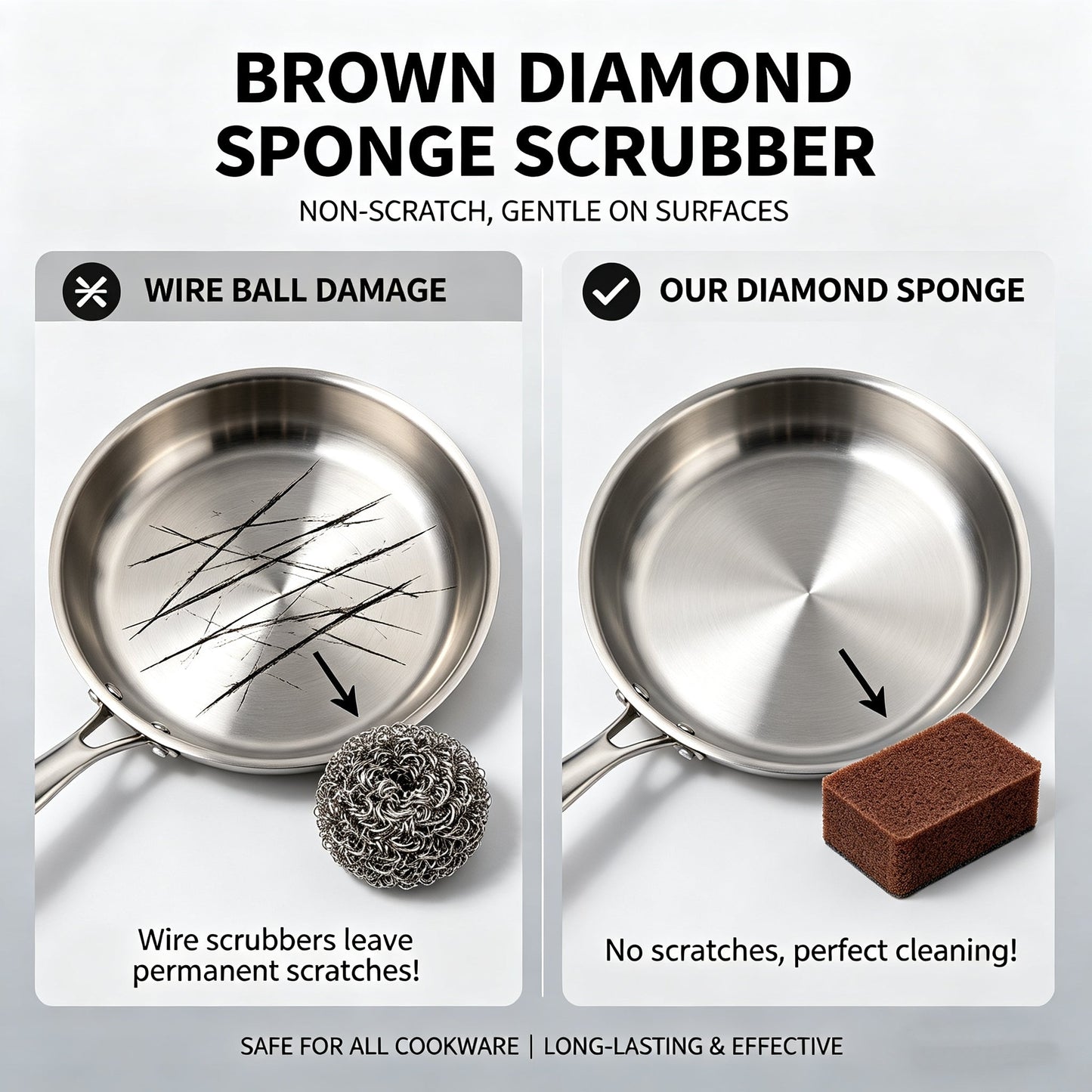 🧽49% OFF This Week Promotions🎉-Brown Sponge Scrubber