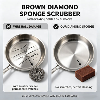🧽49% OFF This Week Promotions🎉-Brown Sponge Scrubber